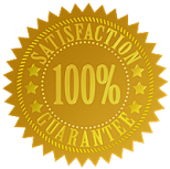 100% Satisfaction Guarantee 100% Satisfaction Guarantee